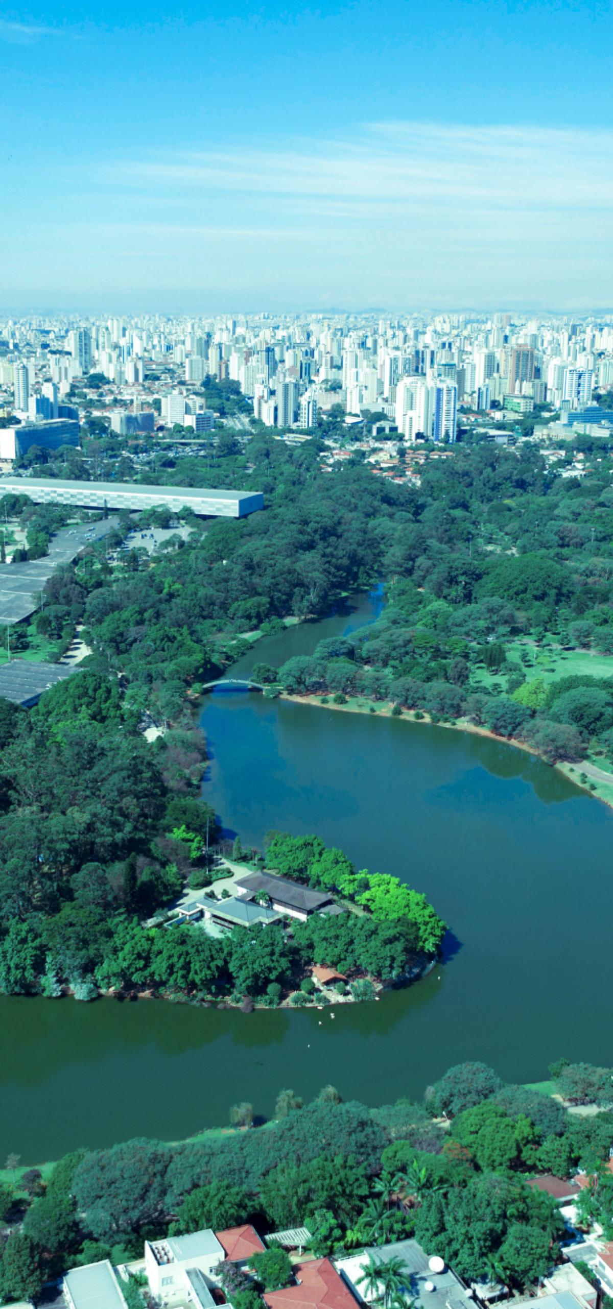 Largest and oldest city park in São Paulo: Parque do Ibirapuera