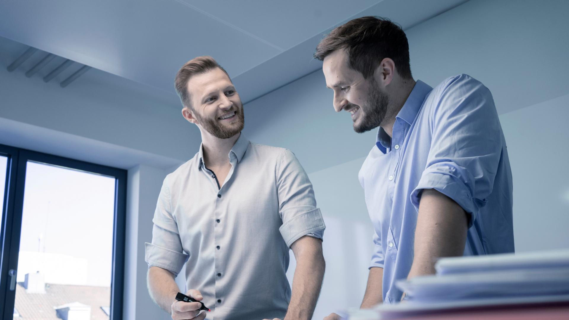 Projektbesprechung der viastore Projektmanager