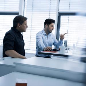 Discussion in the viastore software development department