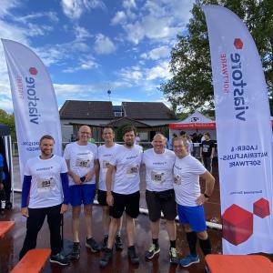 viastore Mitarbeiter beim AOK Firmenlauf
