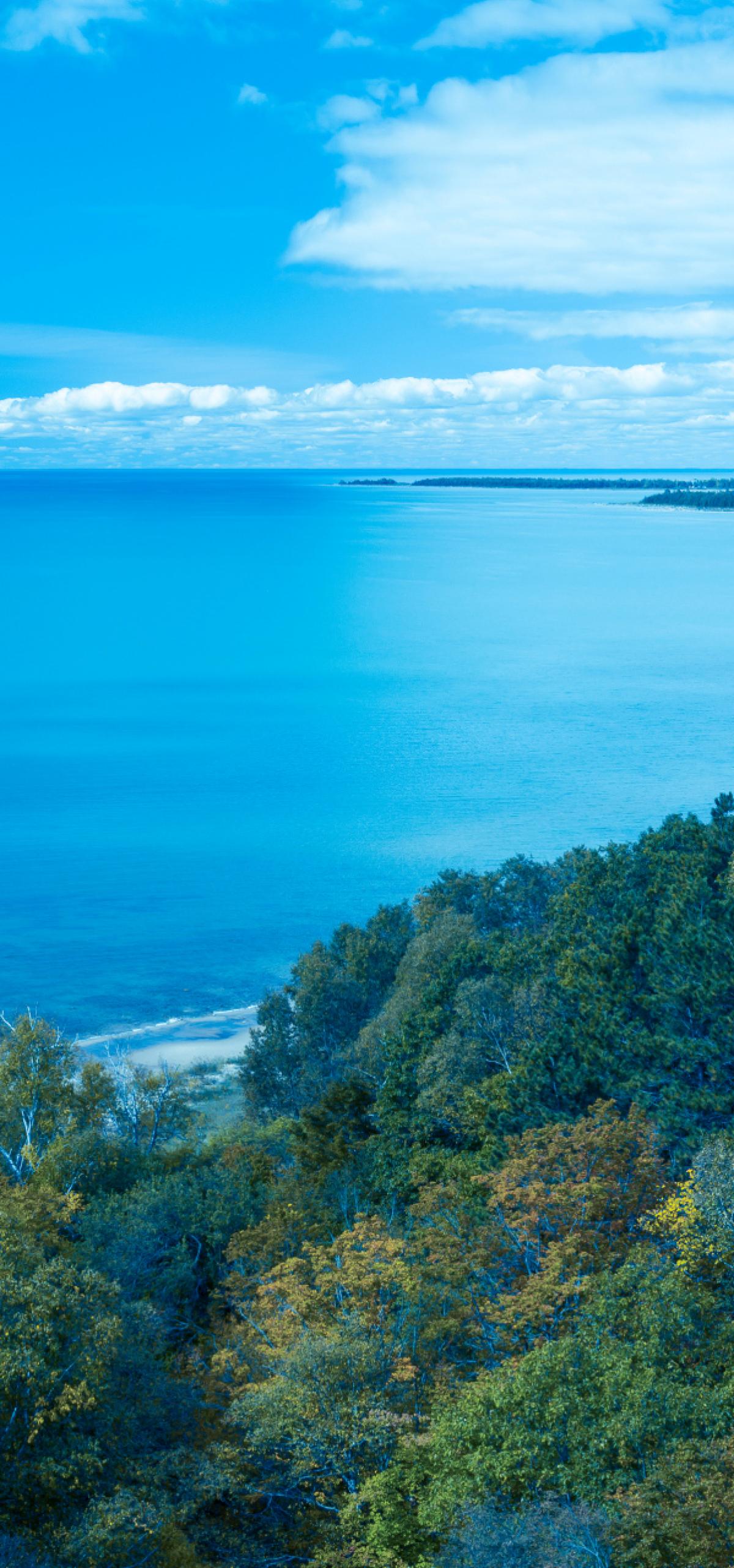 30 Minuten Entfernung zum Lake Michigan