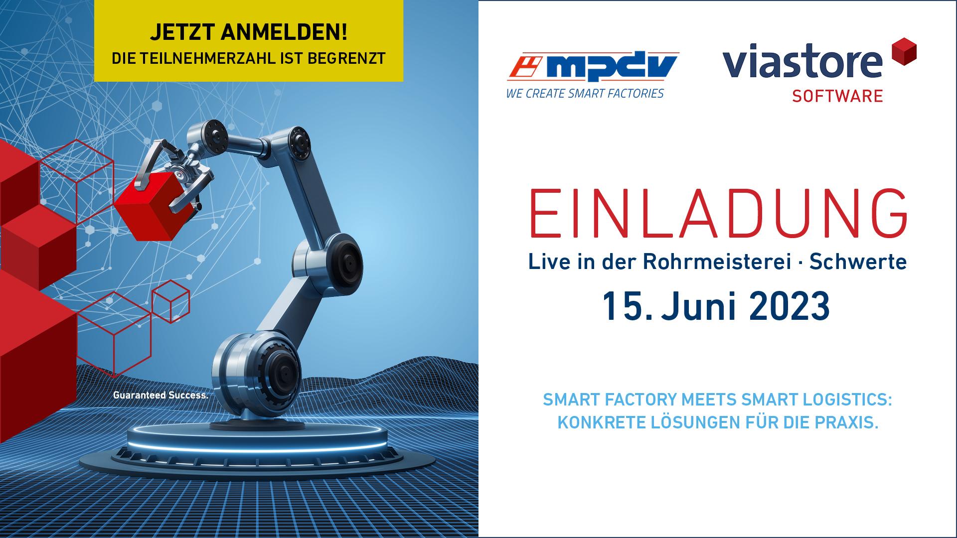 Einladung Smart Factory meets Smart Logistics