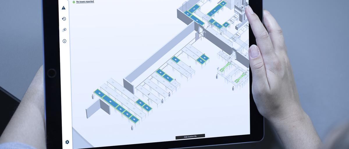 viadatVision auf dem Tablet