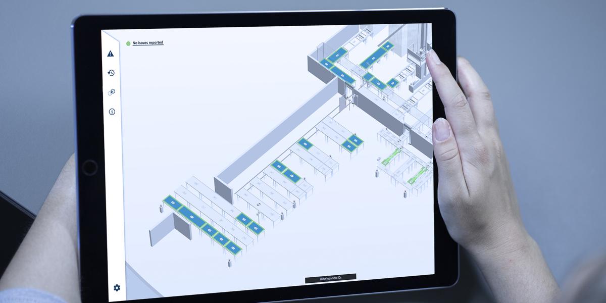 viadatVision auf dem Tablet