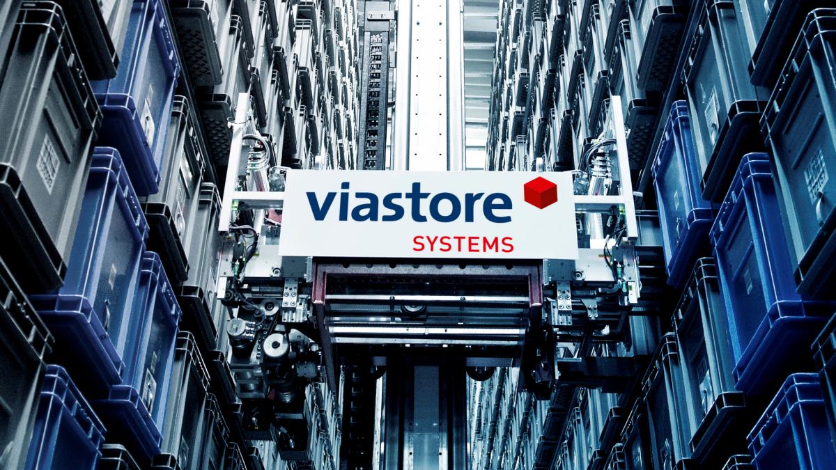 Entrepôt automatique miniload du viastore chez Mennekes, Industrie Manufacturière