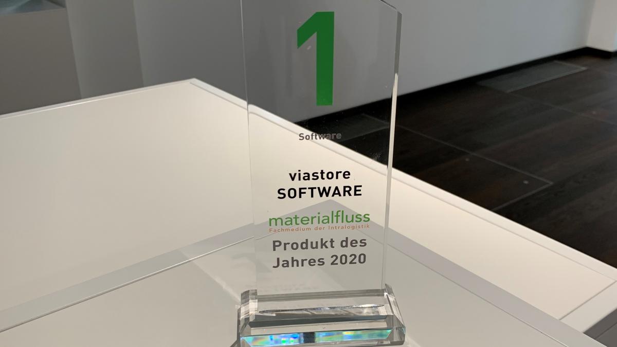 Récompenser le flux de matériel PRODUIT DE L'ANNÉE 2020 pour le WMS viadat