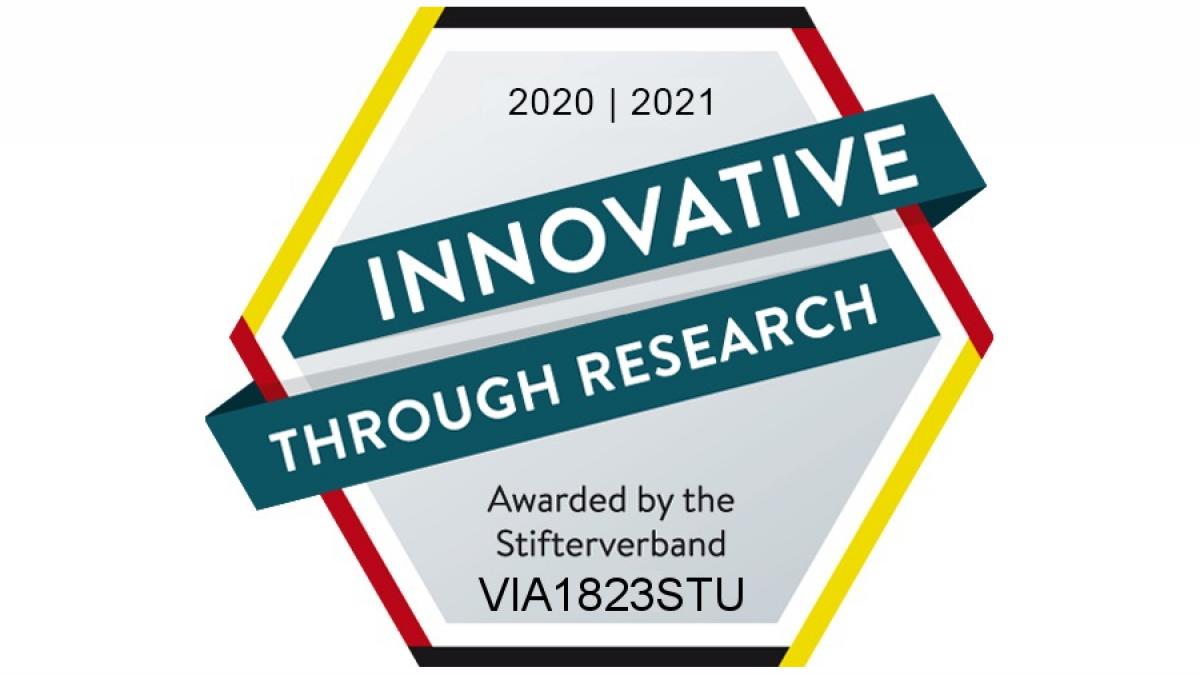 award "innovative through research"