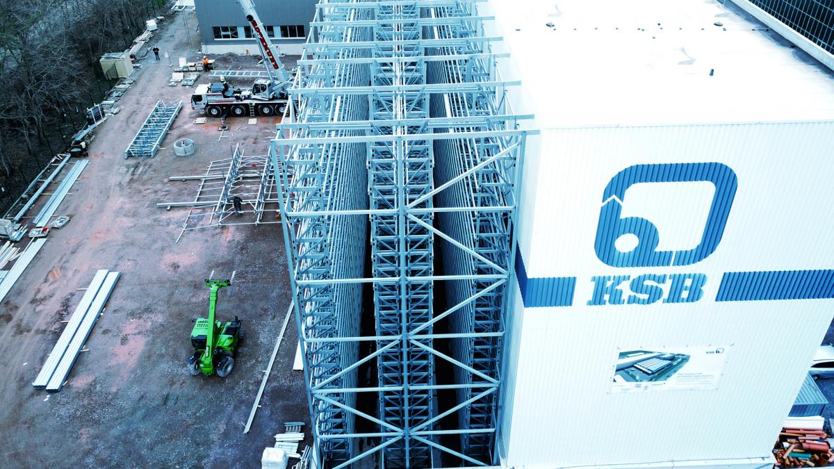 viastore referencia cliente KSB, Sector Industrial 