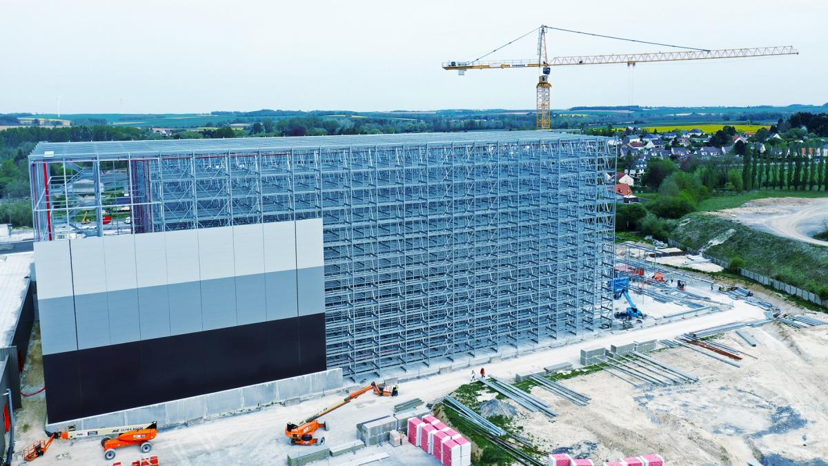 Entstehung des automatischen Hochregallagers von viastore für VPK