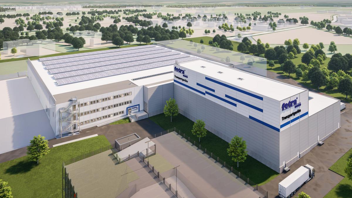 Firmengebäude fetra Fechtel Transportgeräte GmbH in Borgholzhausen/Nordrhein-Westfalen