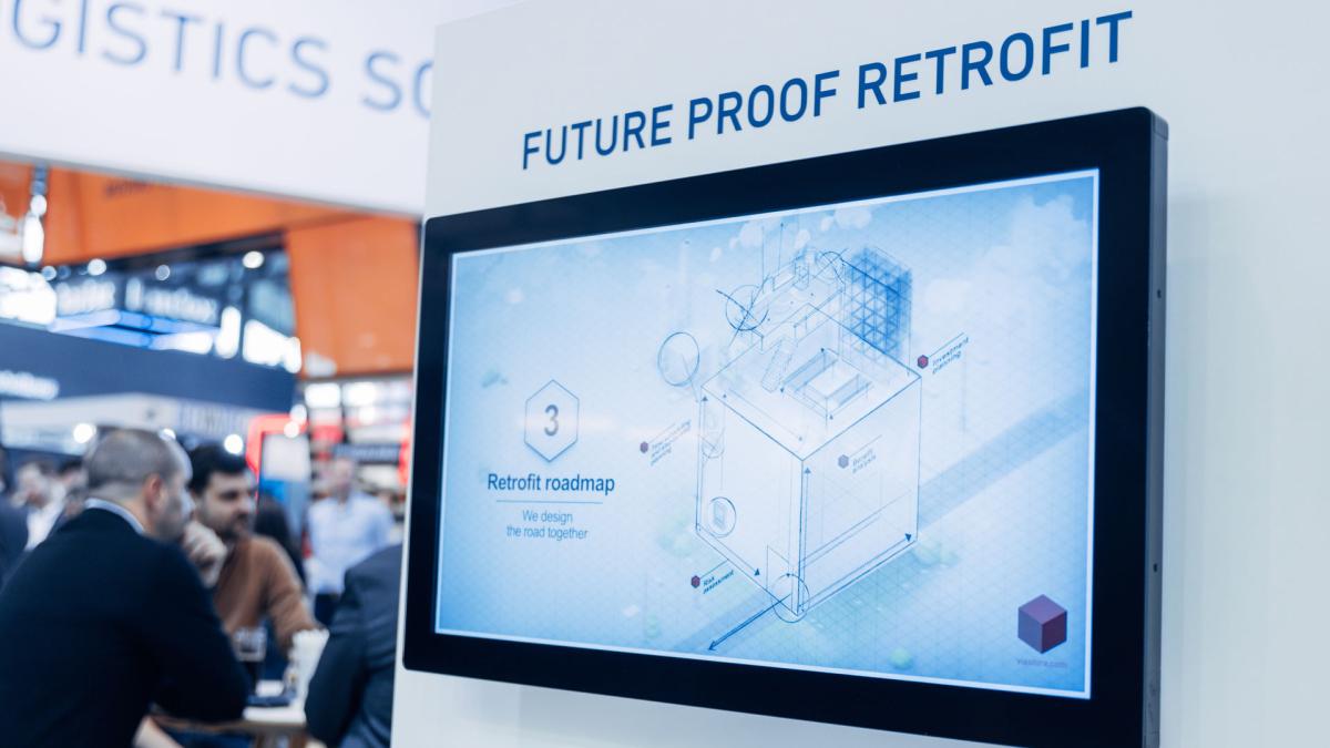 viastore Messestand Logimat 2025