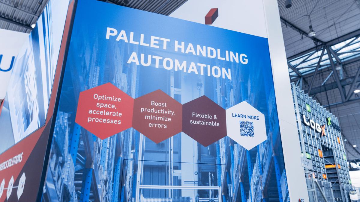 viastore Messestand Logimat 2025
