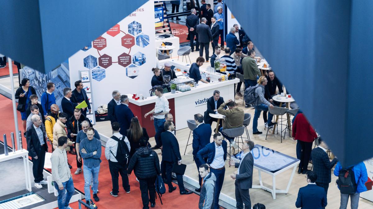 viastore Messestand Logimat 2025
