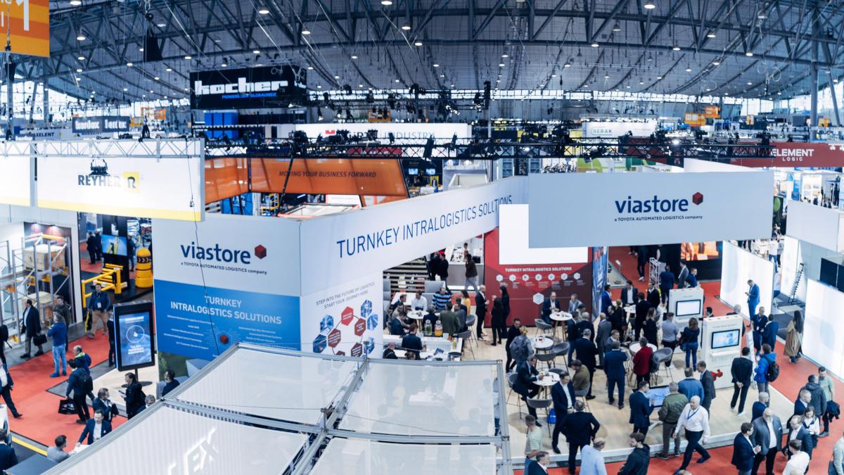 viastore Messestand Logimat 2025