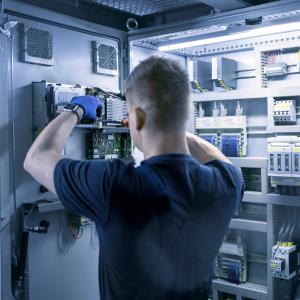 viastore maintenance of electrical systems at Hummel, Manufacturing Industry