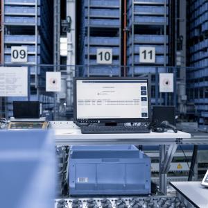 Kleinteilelager mit Lagersoftware viadat