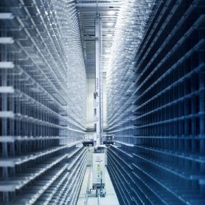 Automated tray storage from viastore at Sberbank