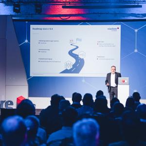 Präsentation von viastore am Intralogistiktag 2023