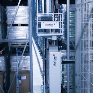 viapal pallet crane warehouse storage